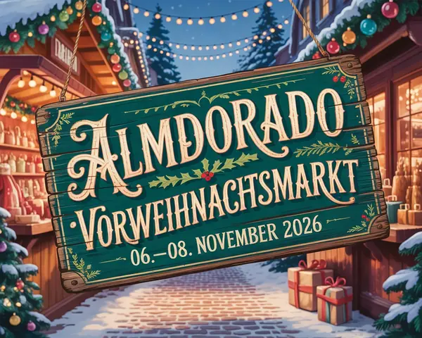 Almdorado Vorweihnachtsmarkt 2026