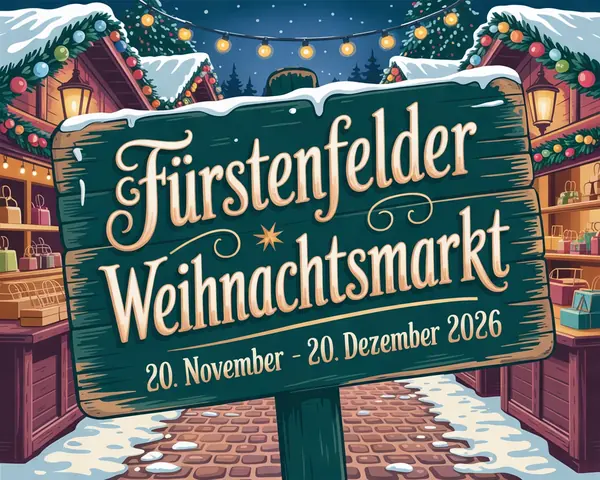 Fürstenfelder Weihnachtsmarkt 2026