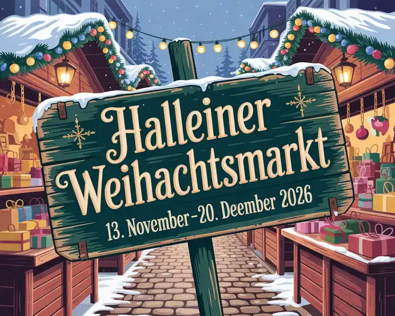 Halleiner Weihnachtsmarkt 2026