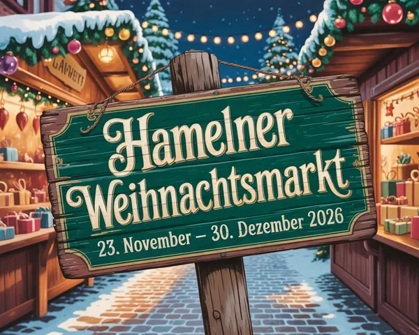 Hamelner Weihnachtsmarkt 2026
