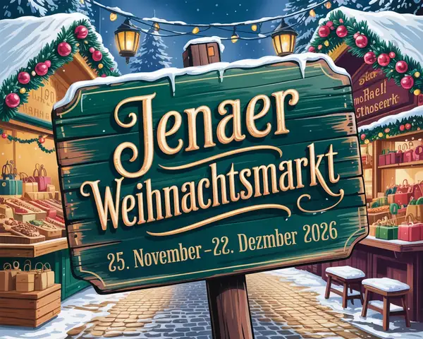 Jenaer Weihnachtsmarkt 2026