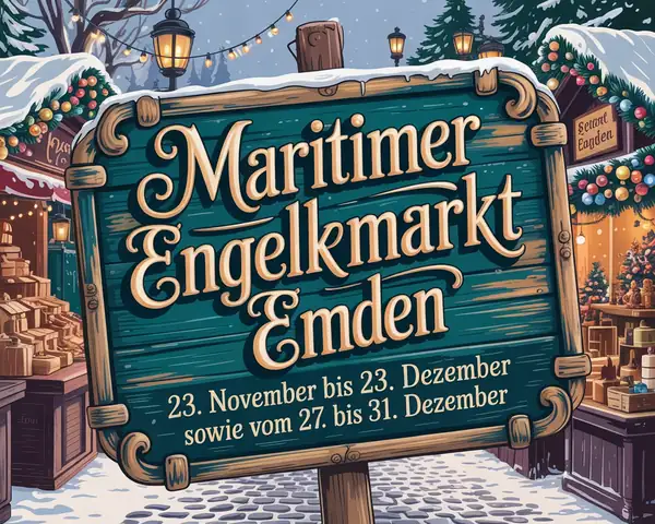 Maritimer Engelkemarkt Emden 2026