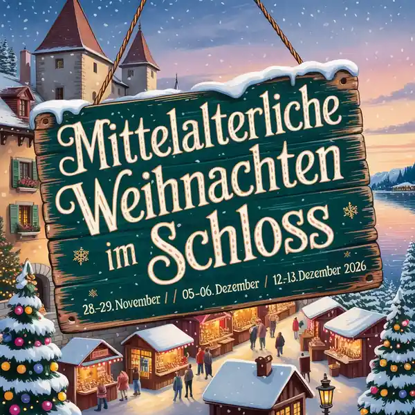 Mittelalterliche Weihnachten im Schloss Chillon 2026