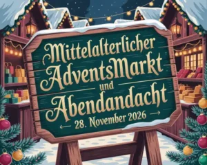 Mittelalterlicher Adventsmarkt und Abendandacht in Lütjenburg 2026