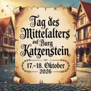 Tag des Mittelalters auf Burg Katzenstein 2026