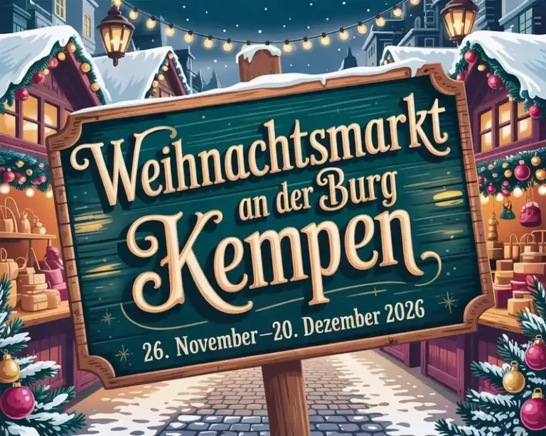 Weihnachtsmarkt an der Burg Kempen 2026