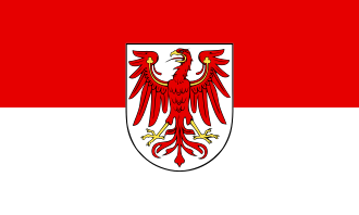 Flagge von Brandenburg
